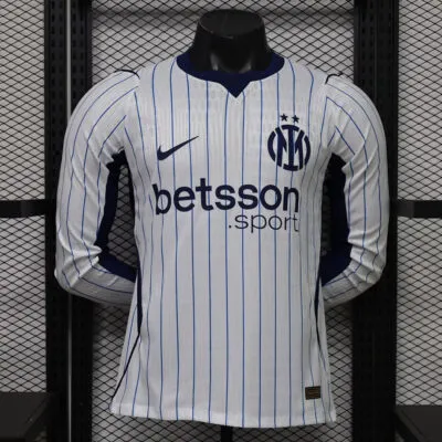 Seconda Maglia Inter Manica Lunga 2026/27 Versione Giocatore