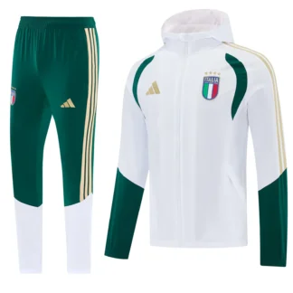 Tuta Italy con Cappuccio Allenamento 2026/27 - Fronte