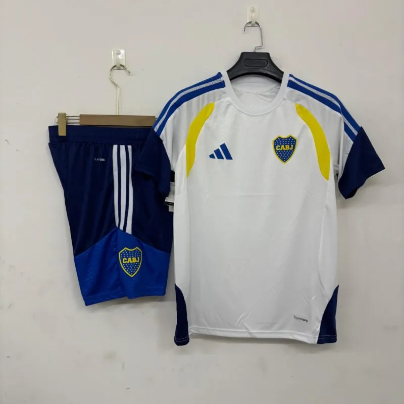 Kit Allenamento Boca Juniors Bianco 2026/27 – fronte