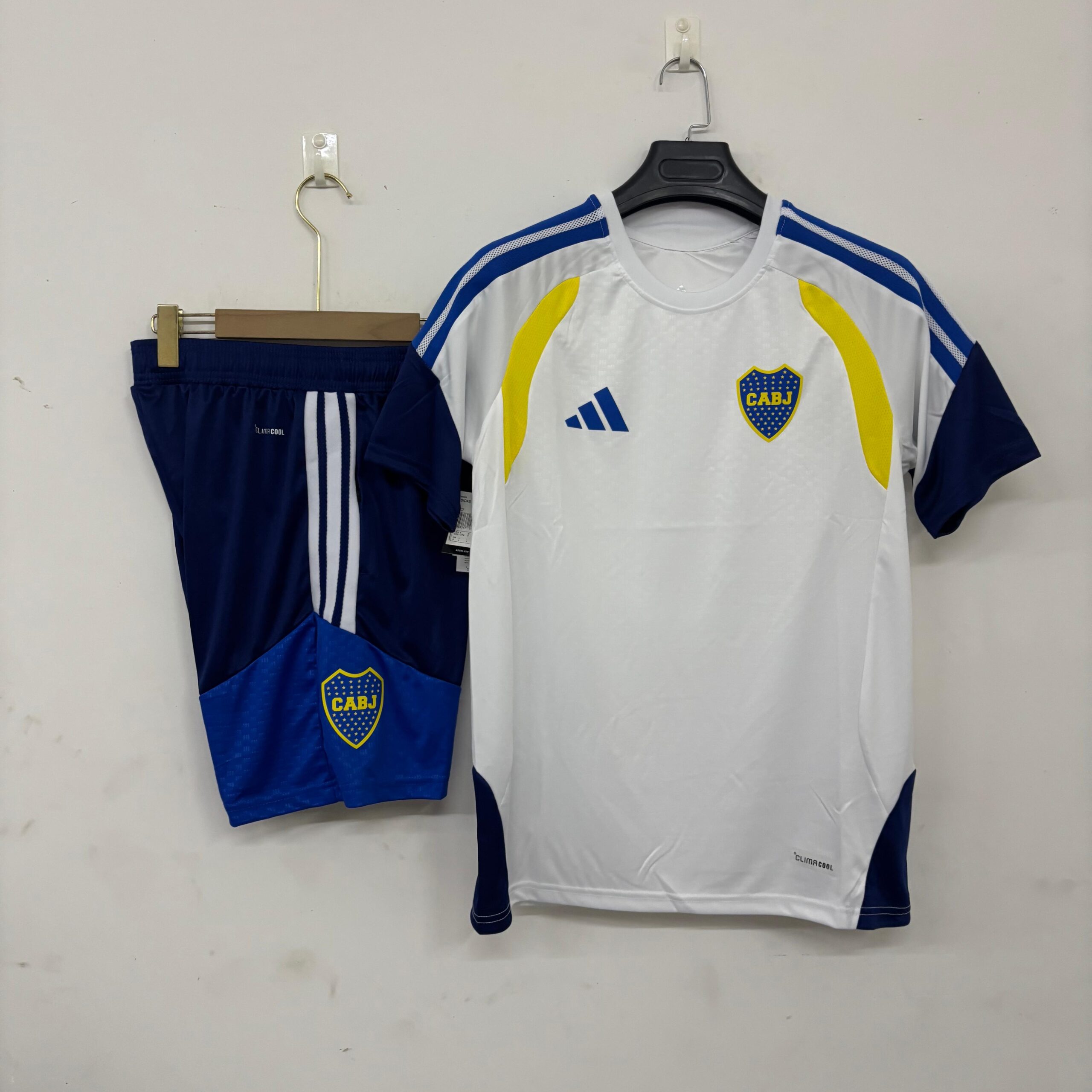 tuta allenamento Boca Juniors 2026/27 bianca vista frontale