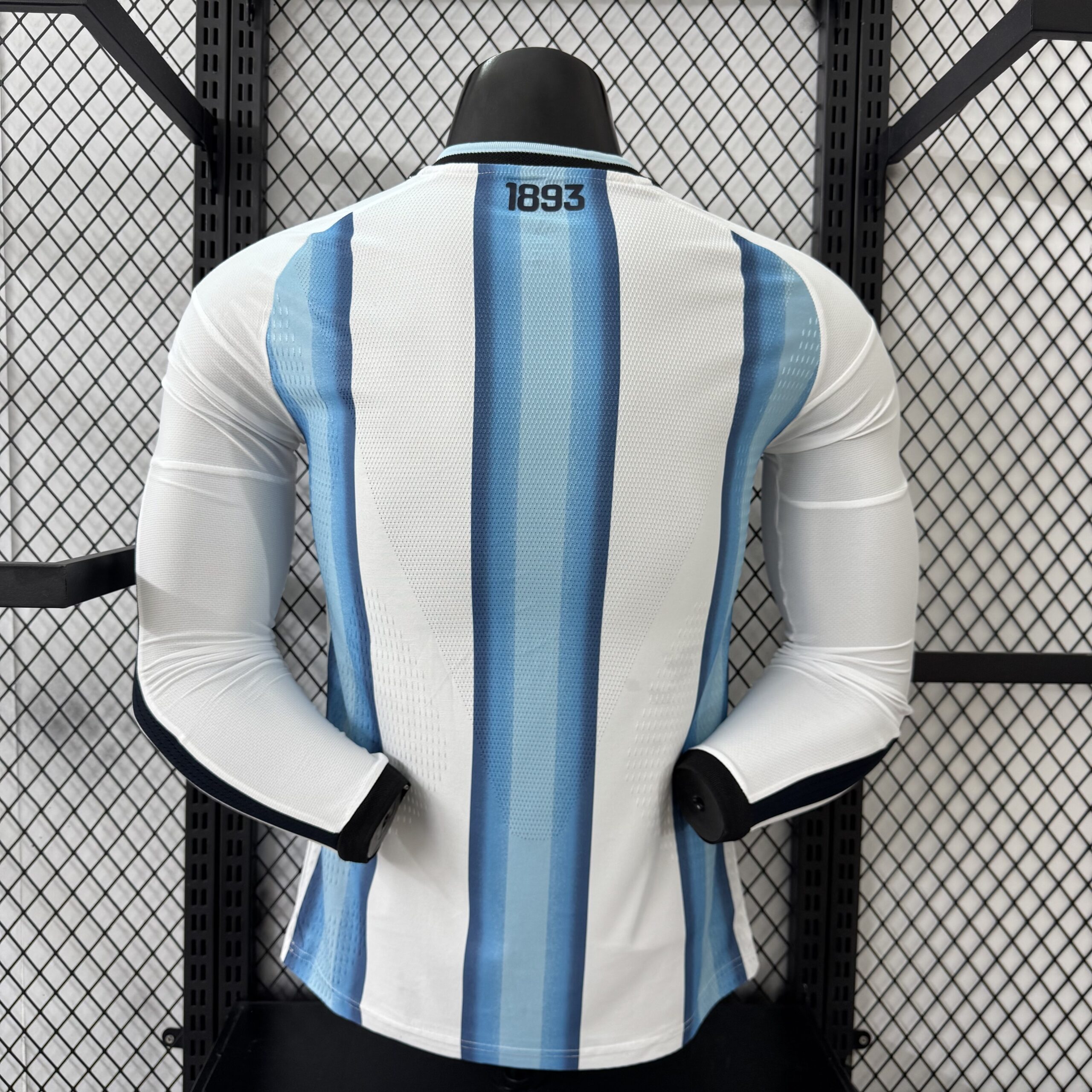Maglia Argentina Home Manica Lunga 2026/27 Versione Giocatore - Dettaglio 2