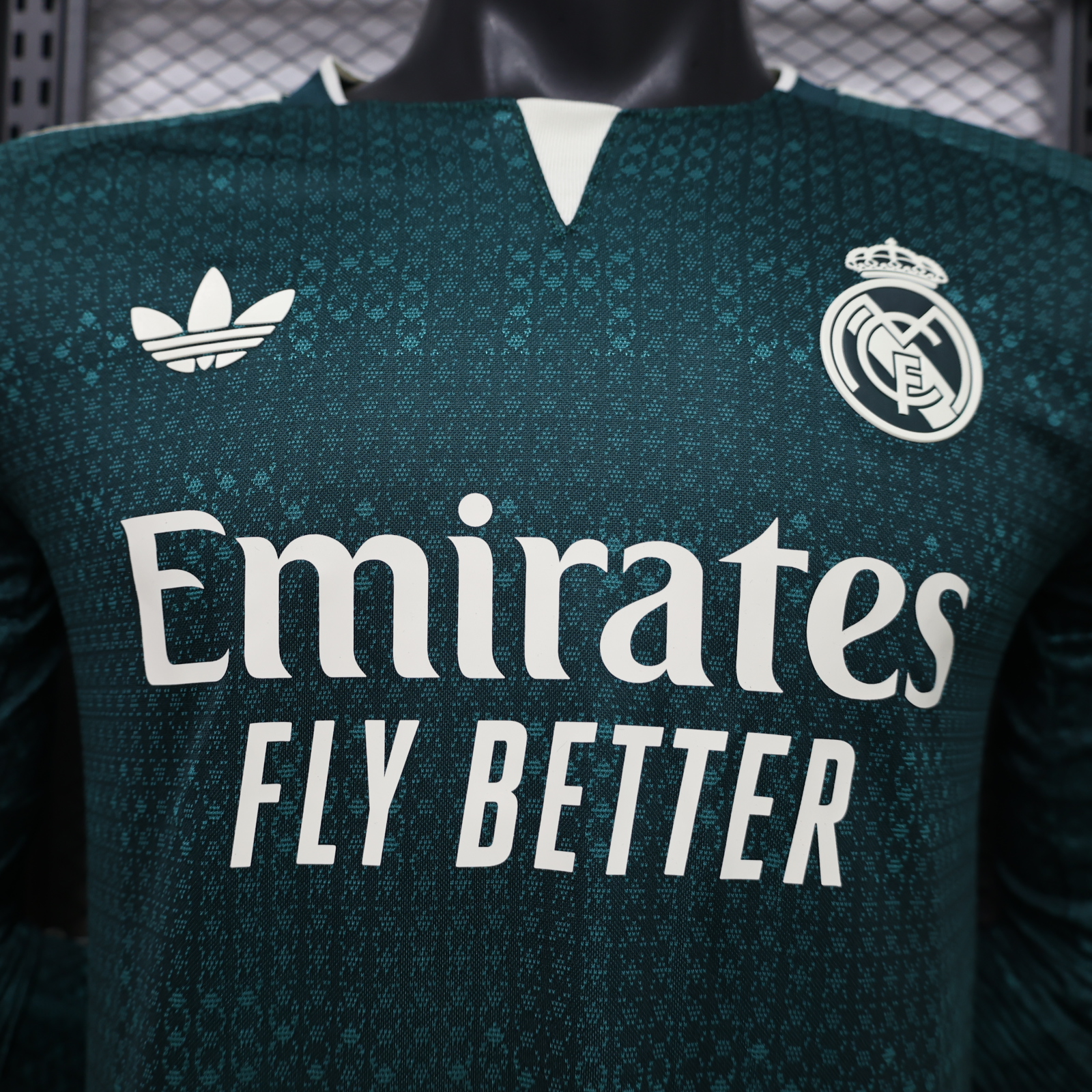 Maglia Real Madrid Away Manica Lunga 2026/27 Versione Giocatore - Dettaglio 3