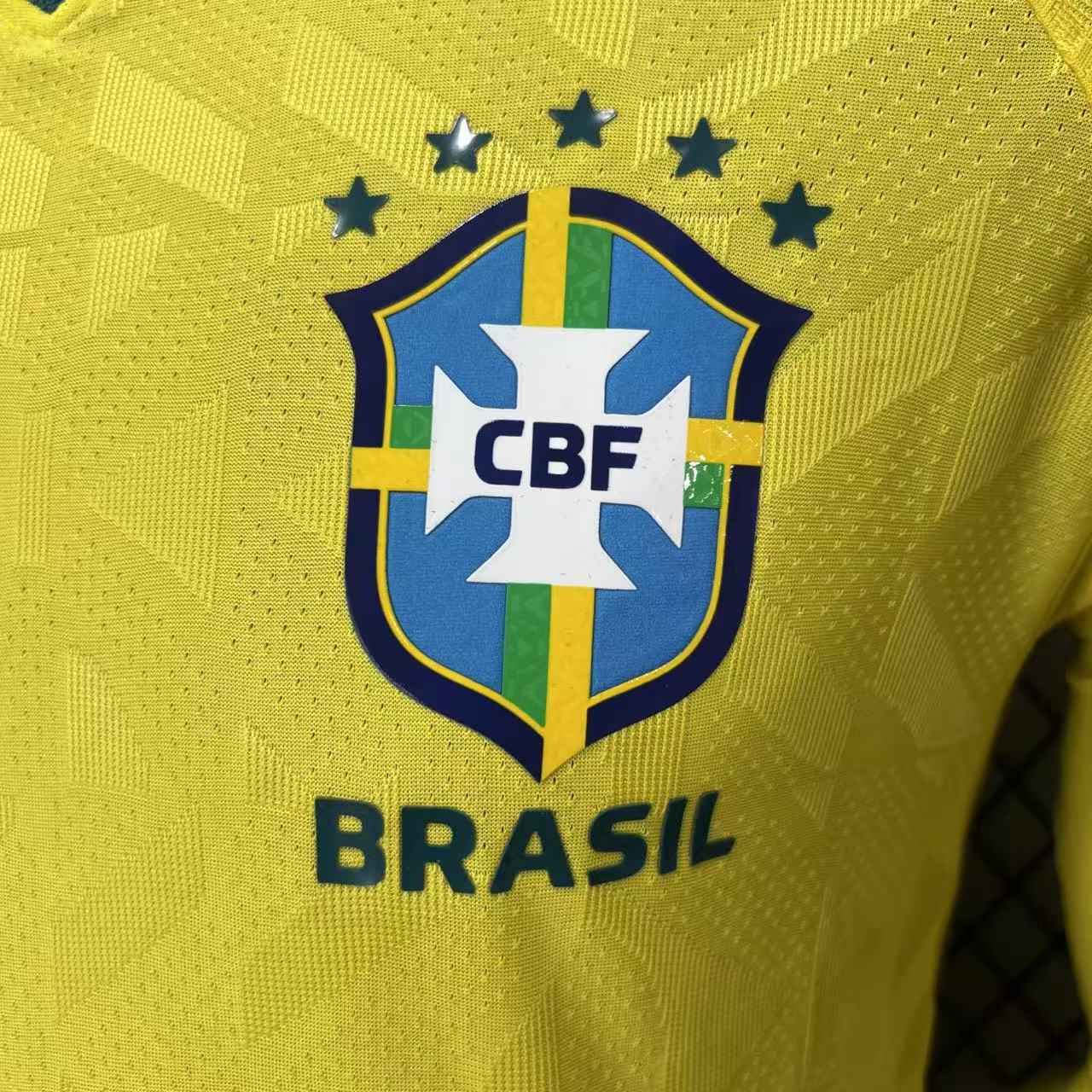 Maglia Brazil Home Manica Lunga 2026/27 Versione Giocatore - Dettaglio 5