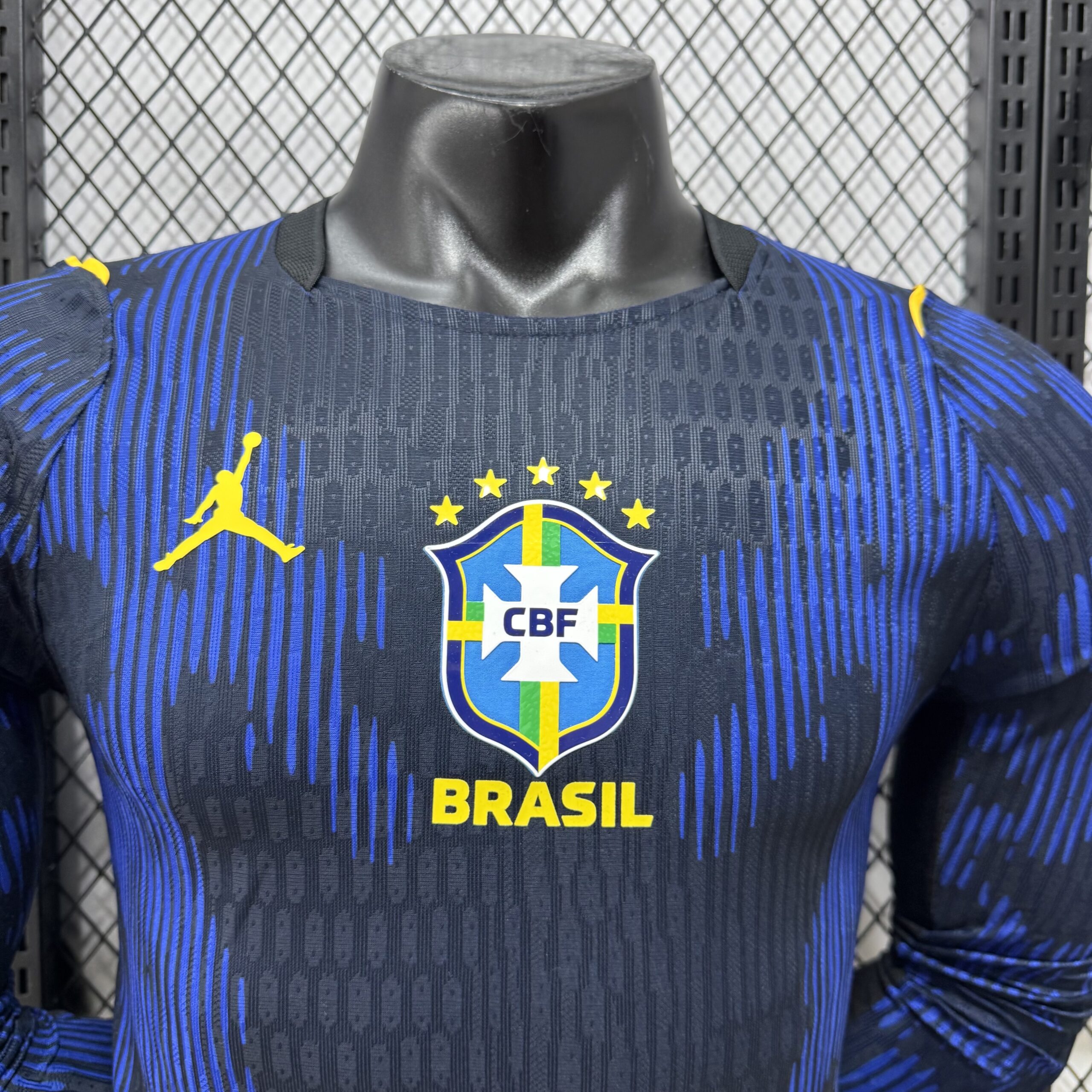 Maglia Brazil Away Manica Lunga 2026/27 Versione Giocatore - Dettaglio 6