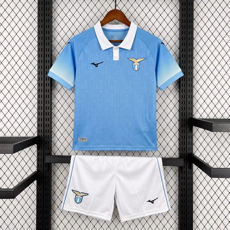 Conjunto Lazio Niño 2026/27 – Primera Equipación – frontal