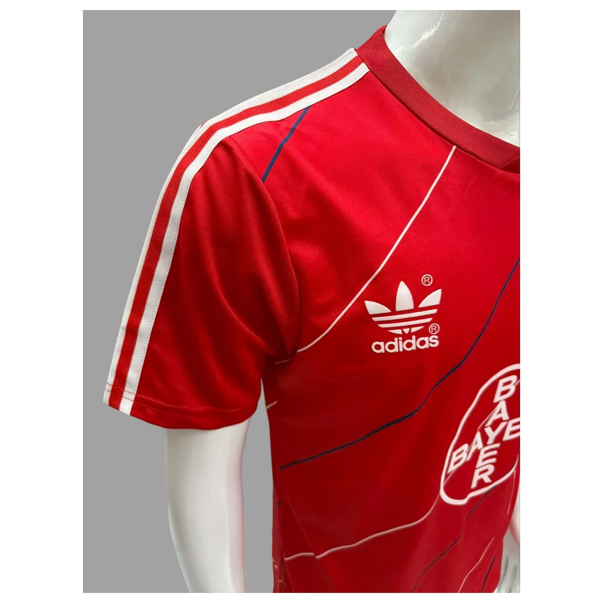 Camiseta Bayer Leverkusen 1987/88 Retro Home - Vista 3