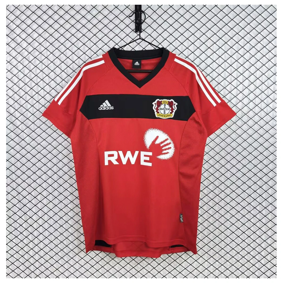 Camiseta Bayer Leverkusen 2002 Retro Home - Vista 4