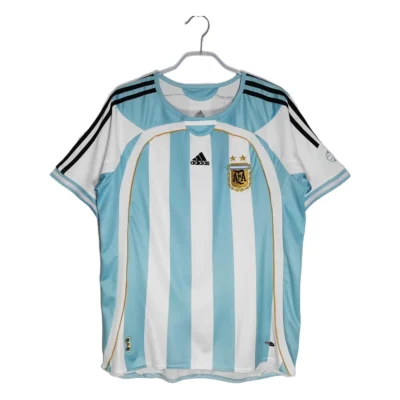 Camiseta Argentina 2006 Retro Primera Equipación