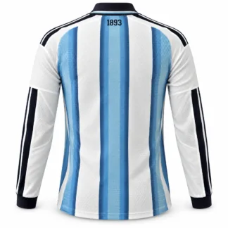 Prima Maglia Argentina Manica Lunga 2026/27 Versione Giocatore – seconda foto