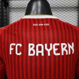 Camiseta Bayern Múnich Manga Larga 2026/27 – Local — Detalle de acabados