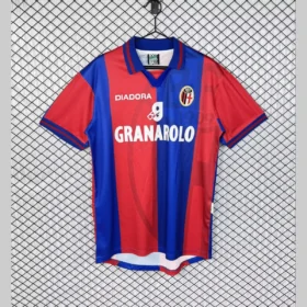 Camiseta Bolonia 1997/98 Retro – Primera Equipación — Vista frontal