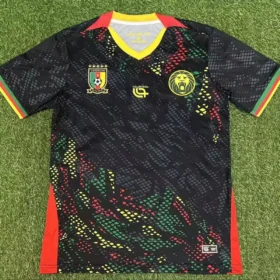 Camiseta Camerún Negra 2026/27 — Vista frontal