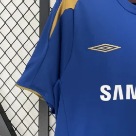 Camiseta Chelsea 2005/06 Retro – Primera Equipación — Detalle de acabados