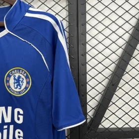 Camiseta Chelsea 2006/07 Retro – Primera Equipación — Detalle de acabados