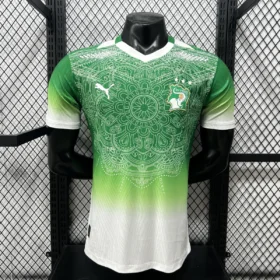 Camiseta Costa de Marfil Verde 2026 – Jugador — Vista frontal