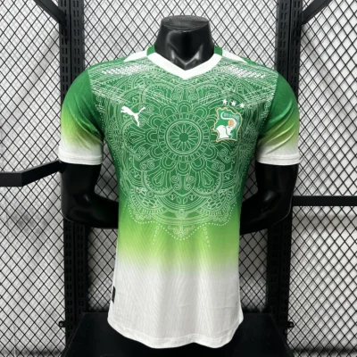 Camiseta Costa d'Avorio Verde 2026 Versión Jugador