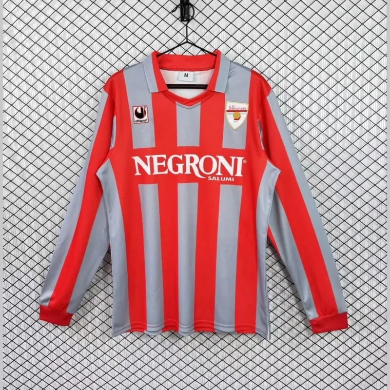 Camiseta Cremonese 1995/96 Manga Larga Retro – foto principal