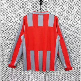 Camiseta Cremonese 1995/96 Manga Larga Retro — Vista posterior