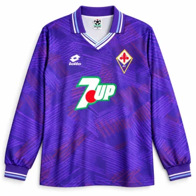 Camiseta Fiorentina 1992/93 Manga Larga Retro – Primera Equipación