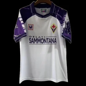 Camiseta Fiorentina 1994 Blanca Retro — Vista frontal