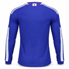 Prima Maglia Giappone Manica Lunga 2026/27 Versione Giocatore – vista posteriore, presentazione virtuale basata sul prodotto