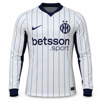 Seconda Maglia Inter Manica Lunga 2026/27 Versione Giocatore