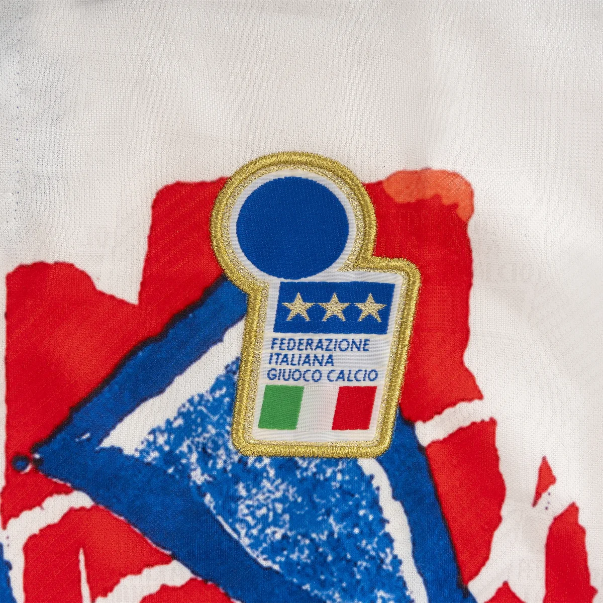 Camiseta Italia 1994 Blanca – detalle 2
