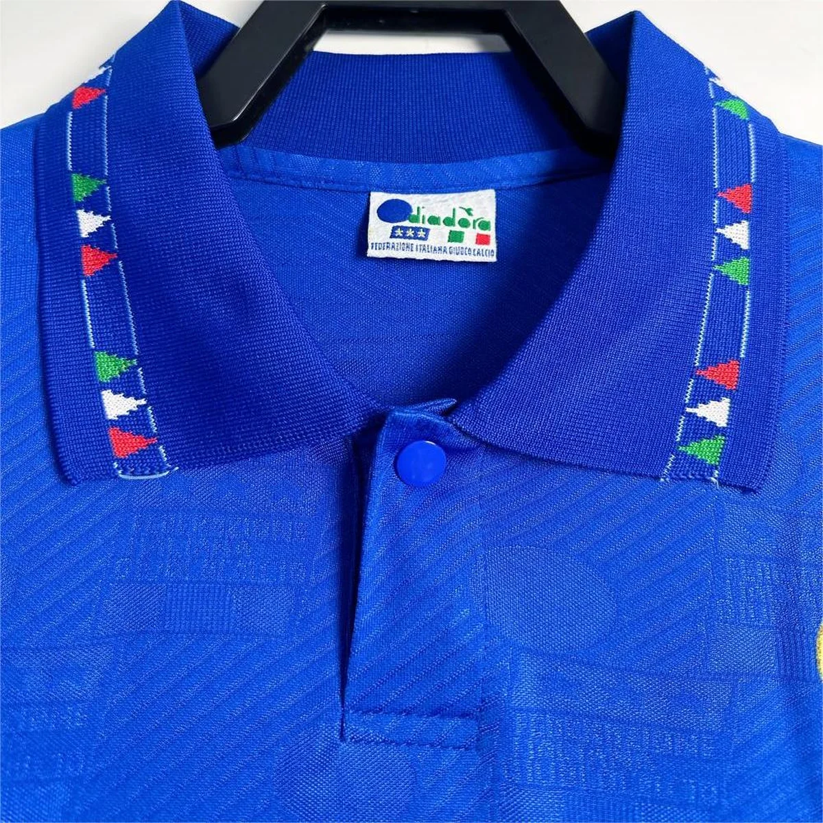 Camiseta Italia 1994 manga larga – detalle 1