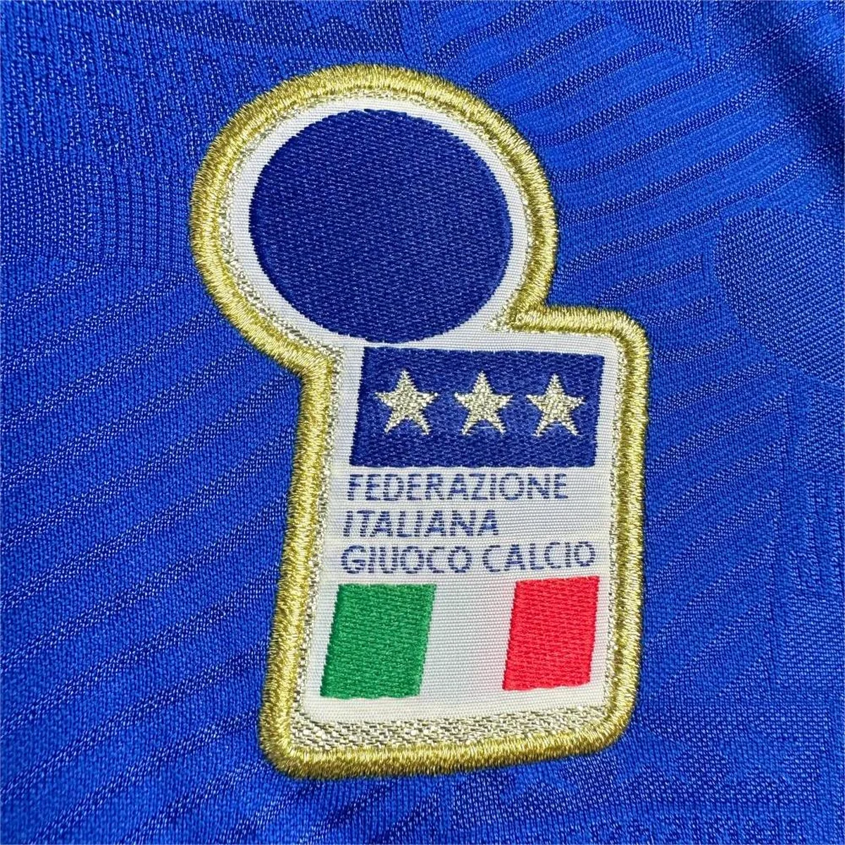Camiseta Italia 1994 manga larga – detalle 2