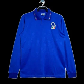 Camiseta Italia 1994 Manga Larga Retro – Primera Equipación — Vista frontal