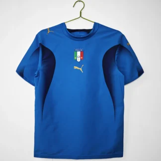 Maglia Italia 2006 Campione del Mondo retro azzurra - vista frontale