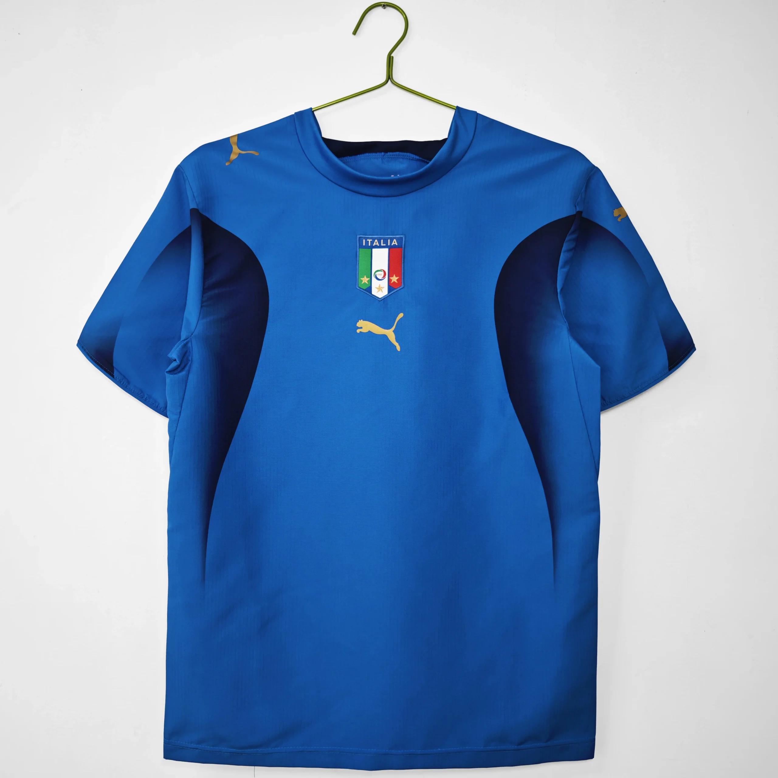 Maglia Italia 2006 Campione del Mondo retro azzurra - vista frontale