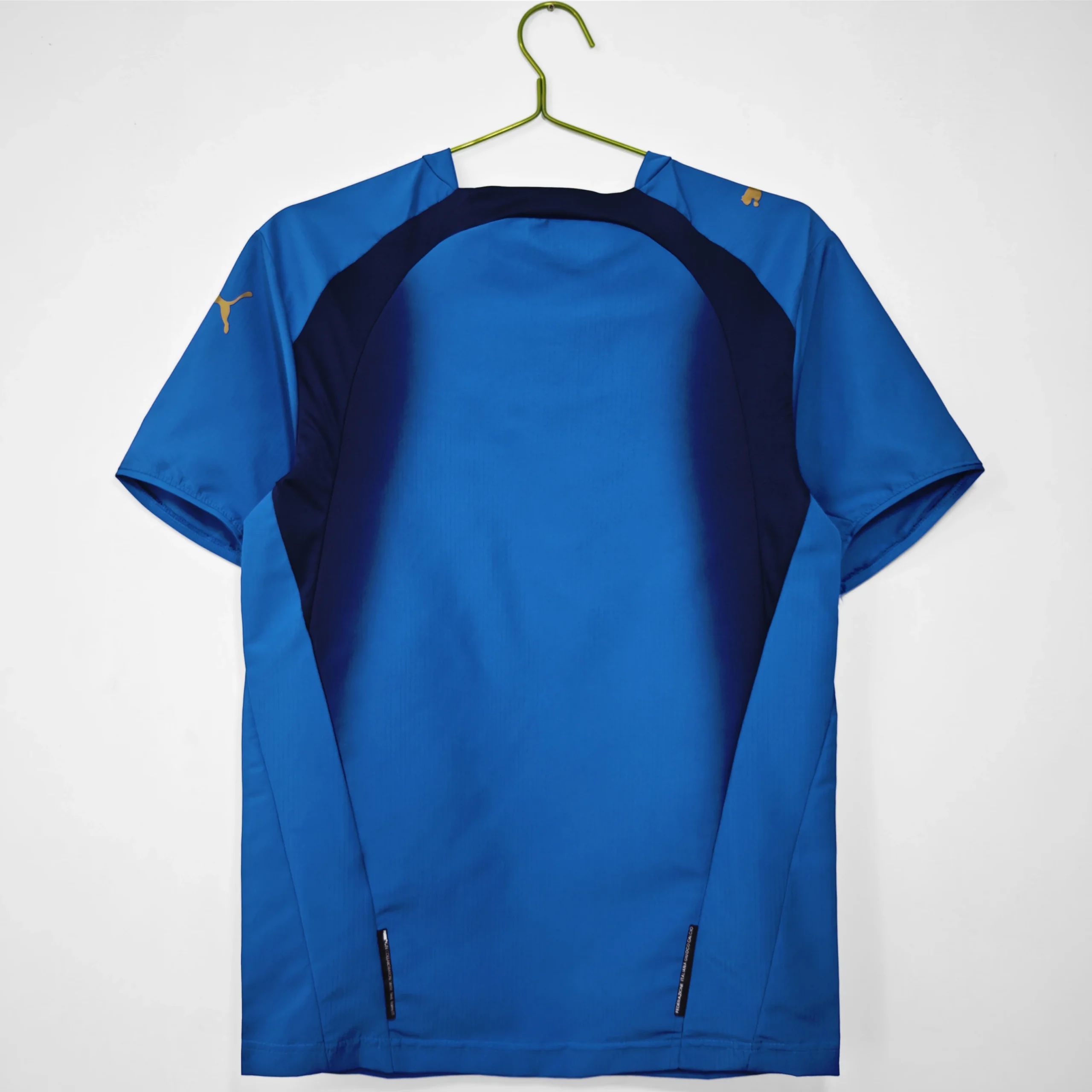 Maglia Italia 2006 Campione del Mondo retro azzurra - vista posteriore