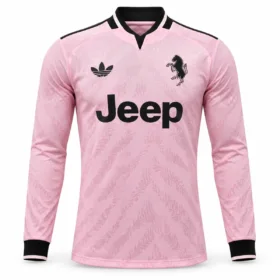 Seconda Maglia Juventus 2026/27 – Manica Lunga Versione Giocatore – vista frontale, presentazione virtuale basata sul prodotto