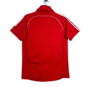 Prima Maglia Liverpool 2006/07 Finale Atene — Vista posteriore