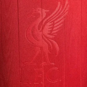 Prima Maglia Liverpool 2006/07 Finale Atene — Dettaglio finiture