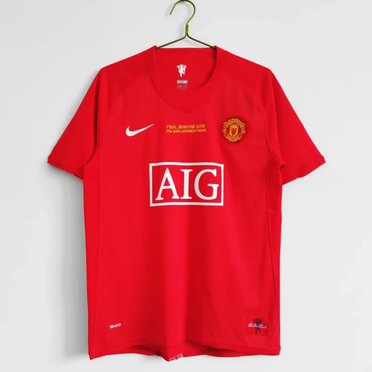 maglia Manchester United 2008 finale Mosca retro