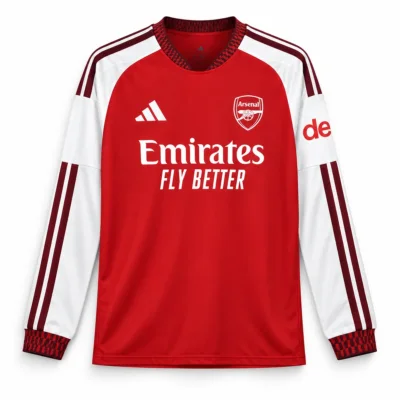 Prima Maglia Arsenal 2026/27 – Manica Lunga