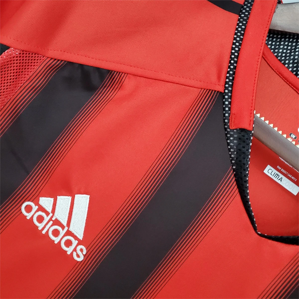 Camiseta Milan 2004/05 manga larga – detalle 2