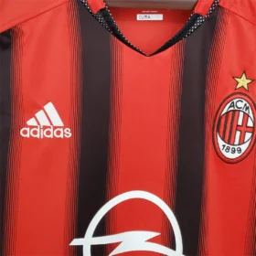 Camiseta Milan 2004/05 Manga Larga Retro — Detalle del producto
