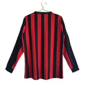 Camiseta Milan 2013/14 Manga Larga Retro — Vista posterior