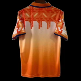 Camiseta Napoli 1994/95 Naranja Retro — Vista posterior
