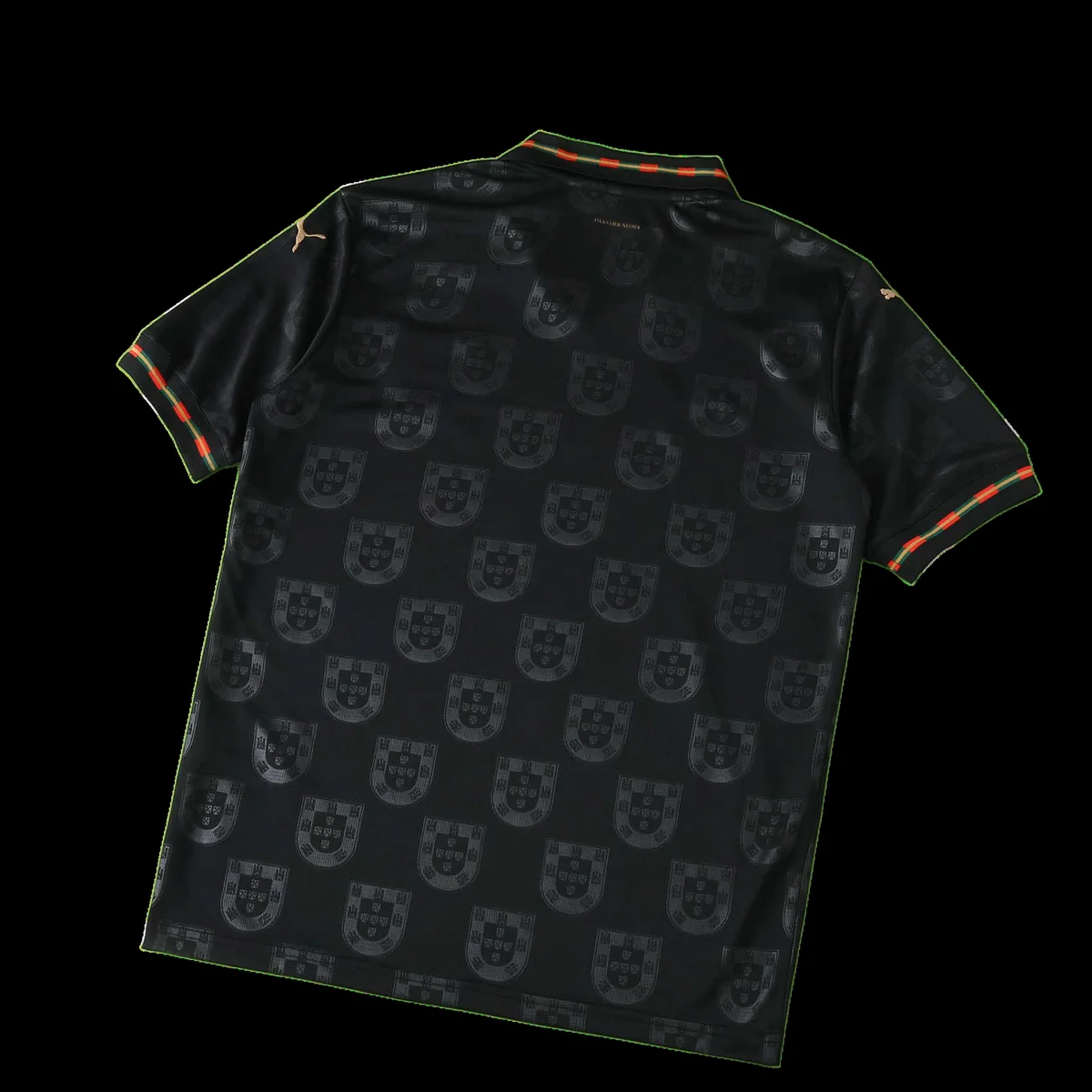 Camiseta Portugal Negra Mundial 2026 – espalda