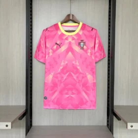 Camiseta Portugal Rosa 2026 — Vista frontal