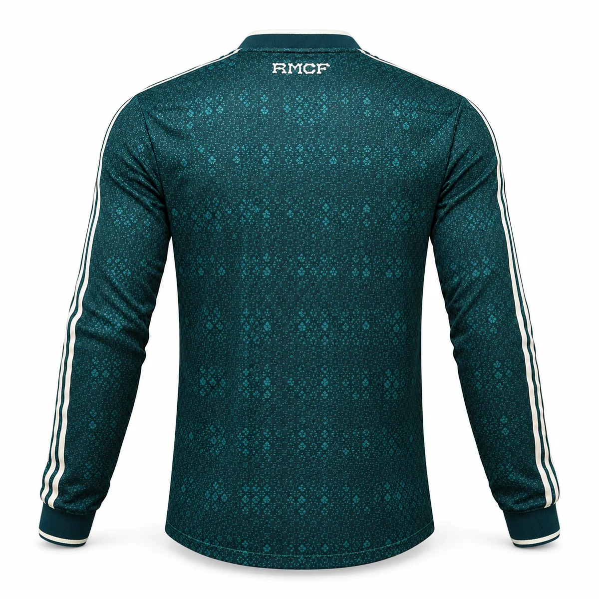 Seconda Maglia Real Madrid 2026/27 – Manica Lunga Versione Giocatore – vista posteriore, presentazione virtuale basata sul prodotto