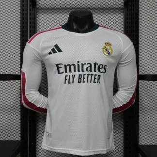 Prima maglia Real Madrid maniche lunghe 2026/27 – vista 1