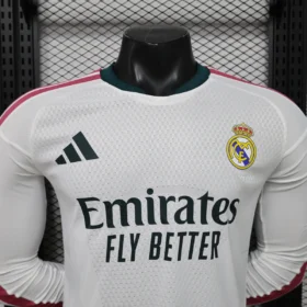 Camiseta Real Madrid Manga Larga 2026/27 – Local — Detalle del producto