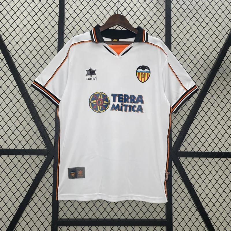 Camiseta Valencia 1999/00 Retro – Primera Equipación – foto principal