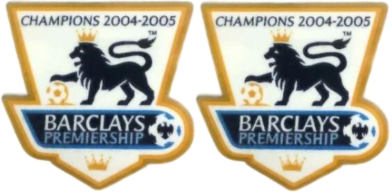 Patch campioni Premier League 2004-05 oro