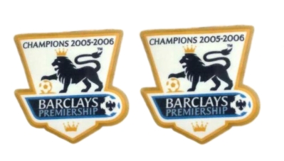 Patch campioni Premier League 2005-06 oro